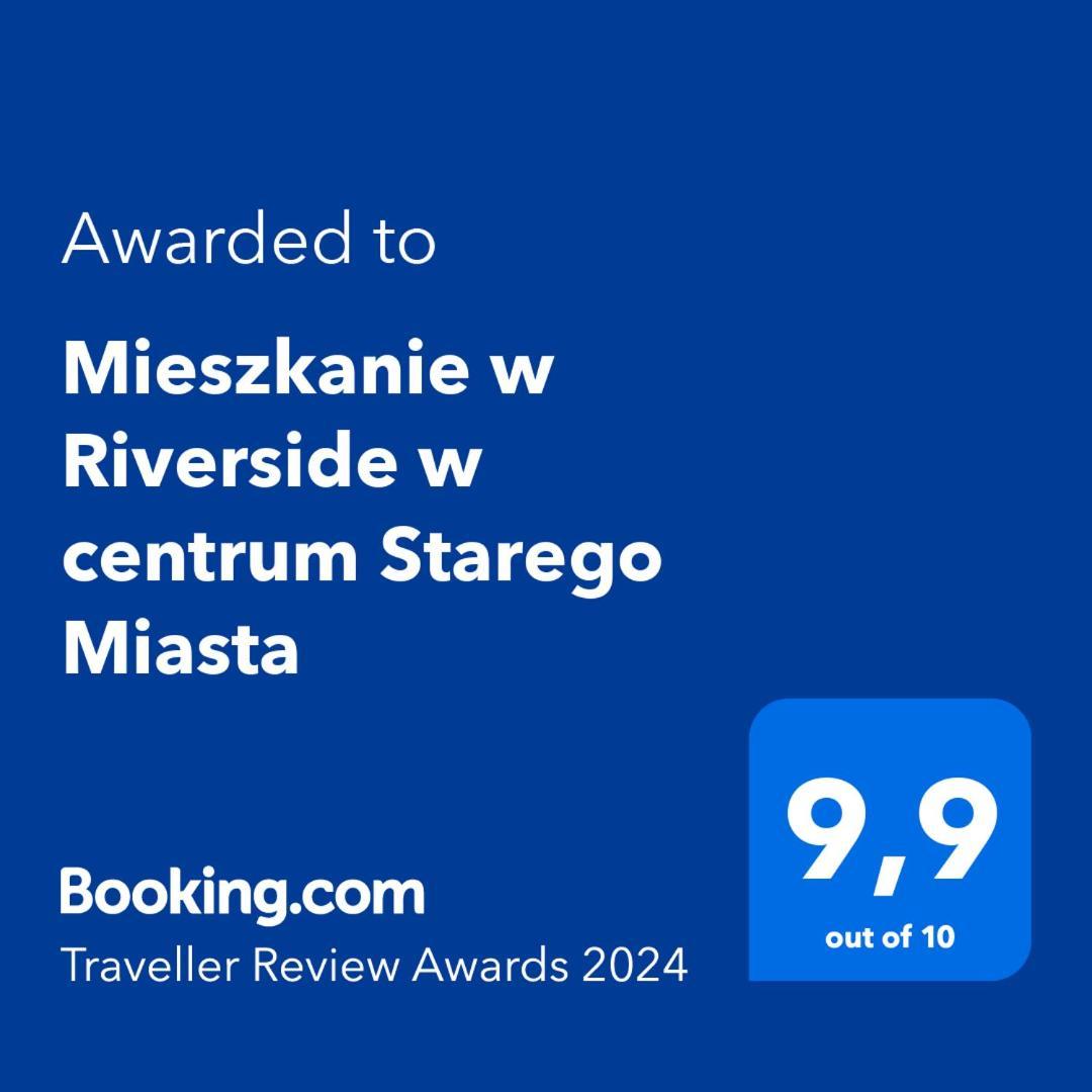 Nowe Mieszkanie W Riverside W Centrum Starego Miasta II Z Parkingiem Gdańsk Kültér fotó